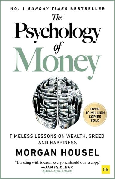 Front cover of The Psychology of Money by Morgan Housel